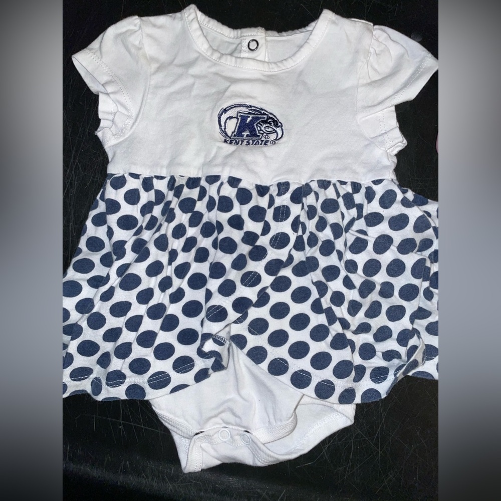 Kent State University baby onesie